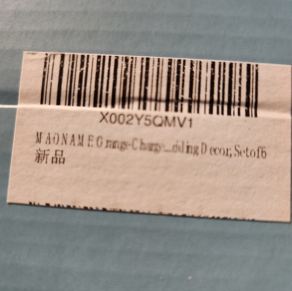 New Maoname orange charger 6 count plates - Picture 3 of 11